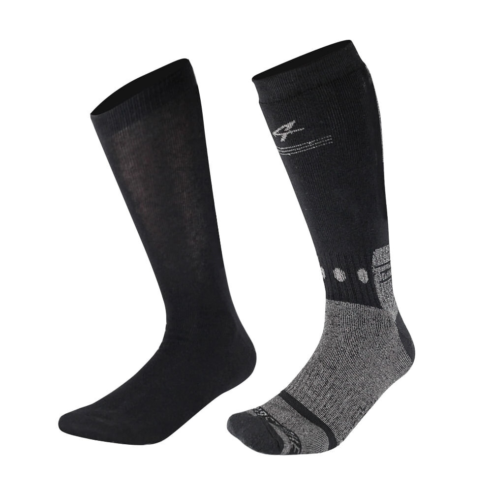 Medias Fourstroke t�rmicas Warm Version 2 Largas negro talle UNICO