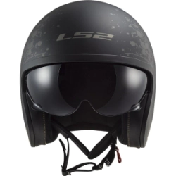 Casco LS2 Abierto Visor 599 Black Flag Titan