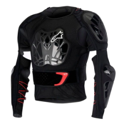 Pechera Alpinestars Bionic Tech negro blanco rojo talle XL