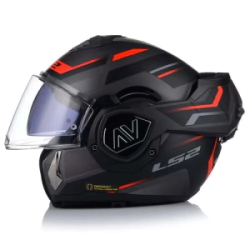 Casco LS2 Rebatible FF906 Advant Kuka Bk/rd MT