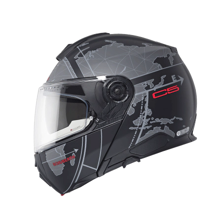 Casco rebatible Schuberth C5 Globe negro talle L