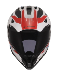 Casco LS2 Integral MX702 Namib Wh/bl/rd GS