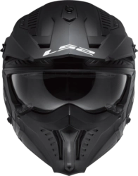Casco LS2 Integral Desmontable OF606 Solid Negro MT