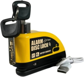 Traba Disco Ruder con Alarma USB