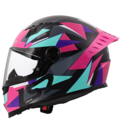 Casco LS2 Integral FF816 Cosmos Astom Bk/pk MT