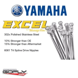 Excel Juego Rayos Moto del Yamaha 21X 1.60-36 Notako