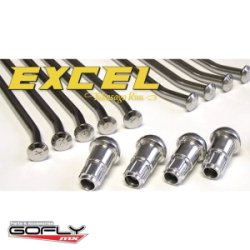 Rayos con niples KTM delantero Notako calibre 8/9 Excel
