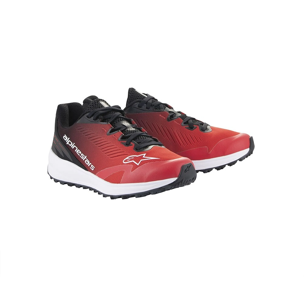 Zapatillas Alpinestars Meta Road V2 rojo negro blanco talle 42