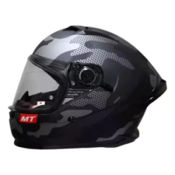 CASCO INTEGRAL DOBLE VISOR BRAKER SV CROSSOVER C2 GRIS MATE TALLE M -MT-