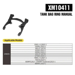 Rhinowalk Anclaje Magn�tico Tanque Moto Honda CF 250 a 800 para Mjx2011
