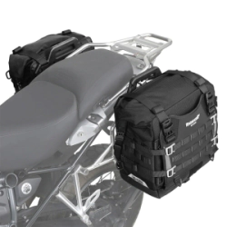 Rhinowalk Alforja lateral Moto impermeable 35L-45L Mechanic r�pida liberaci�n 1 unidad negro