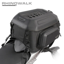 Rhinowalk Bolso trasero Moto impermeable 23L-35L MT r�gido expansible negro