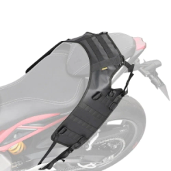 Rhinowalk Base Montaje Alforjas Moto universal negro