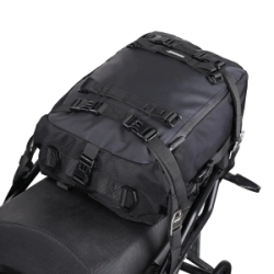 Rhinowalk Mochila Moto 20L y Bolso trasero impermeable negro