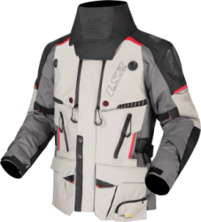 Campera LS2 Apollo Hombre Gris / Negro