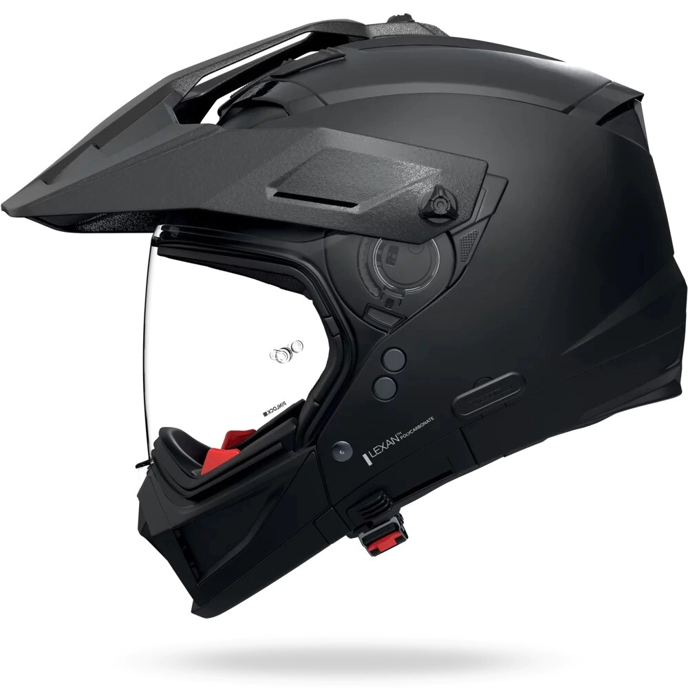 CASCO N70-2 X 06 CLASSICO 302 NEGRO MATE CON PI TALLE L -NOLAN-