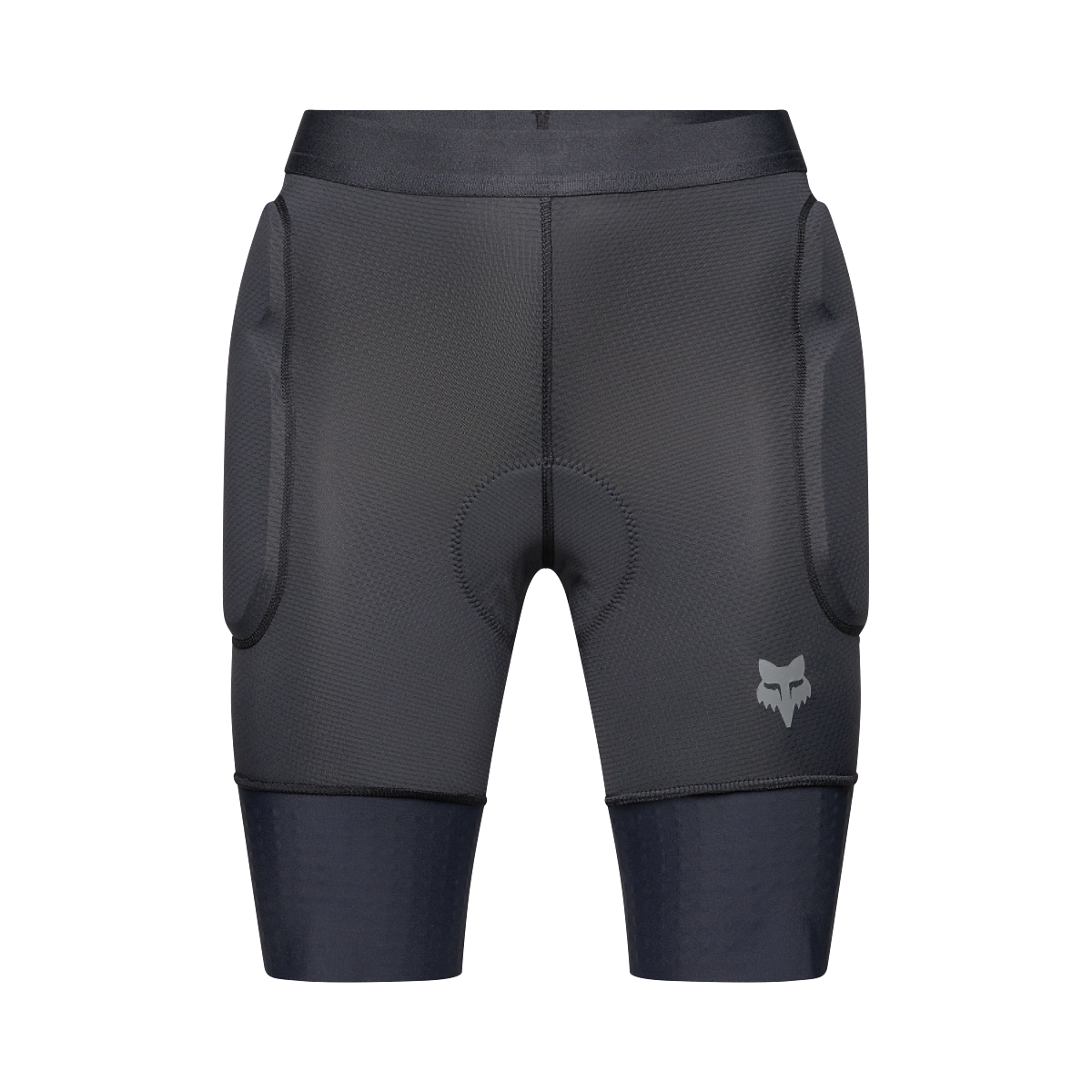 SHORT CON PROTECCIONES TITAN RACE NEGRO TALLE M -FOX-