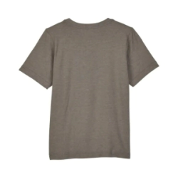 Remera Fox Casual Scans Premium SS Tee Gris Heather Graphite ni�o
