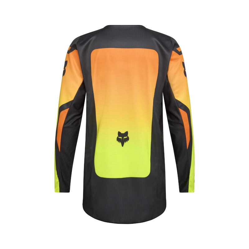 REMERA CROSS 180 SHIELD JERSEY AMARILLO NARANJA TALLE M -FOX-