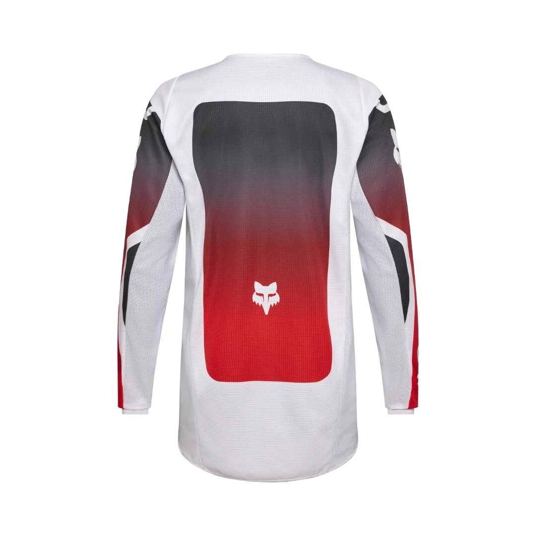 REMERA CROSS 180 SHIELD JERSEY ROJO NEGRO BLANCO TALLE S -FOX-
