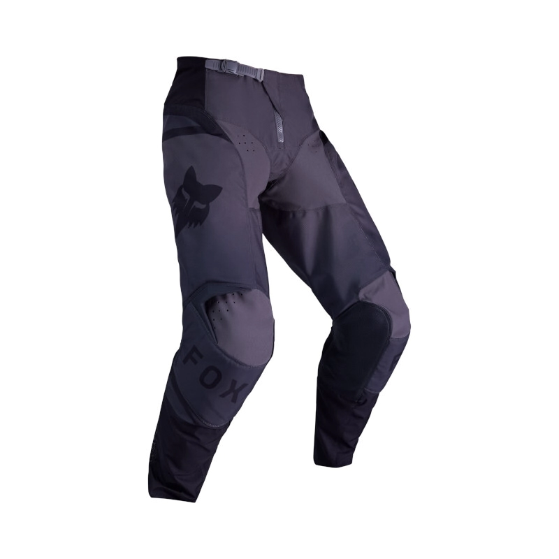 PANTALON CROSS 180 SHIELD NEGRO GRIS TALLE 28 -FOX-