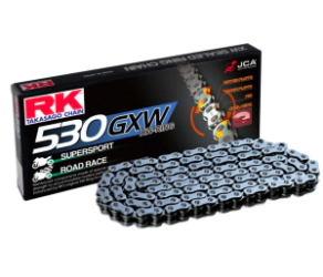 RK Cadena Moto Transmisi�n 530 x 120 GXW XW-Ring premium uso calle con remache