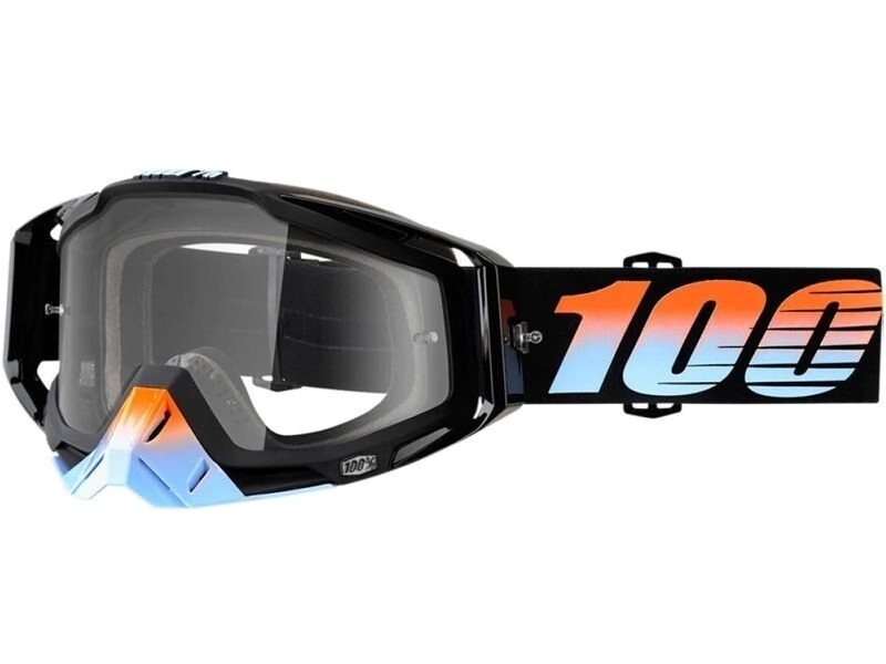 100% Antiparra Motocross Racecraft Starlight lente Clear transparente