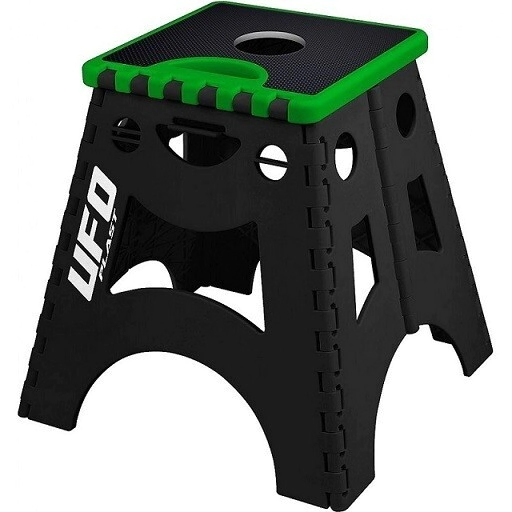 UFO Plast Caballete plegable Banco Moto verde