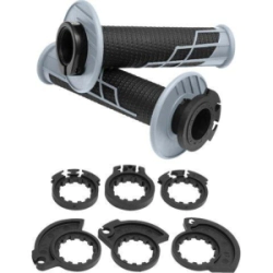 Pro Taper Pu�os Moto MX Clamp-On Full Diamond Neon BL/GR 2/4 Tiempos