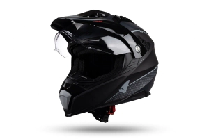 UFO Plast Casco Motocross Enduro Aries negro talle L