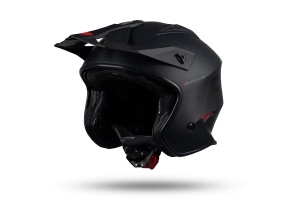 UFO Plast Casco Jet Abierto Sheratan Jet negro talle XL