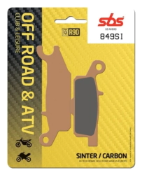 SBS Pastillas Freno Moto SBS 849 FA444 sinterizadas derecha ATV Raptor
