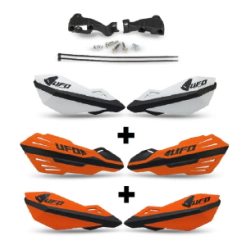 UFO Plast Combo Cubre Pu�os Moto KTM Gas Husqvarna naranja negro