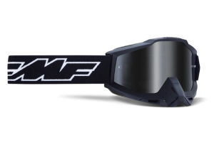 FMF Antiparra Motocross Powercore Goggle Rocket lente Mirror negro plateado