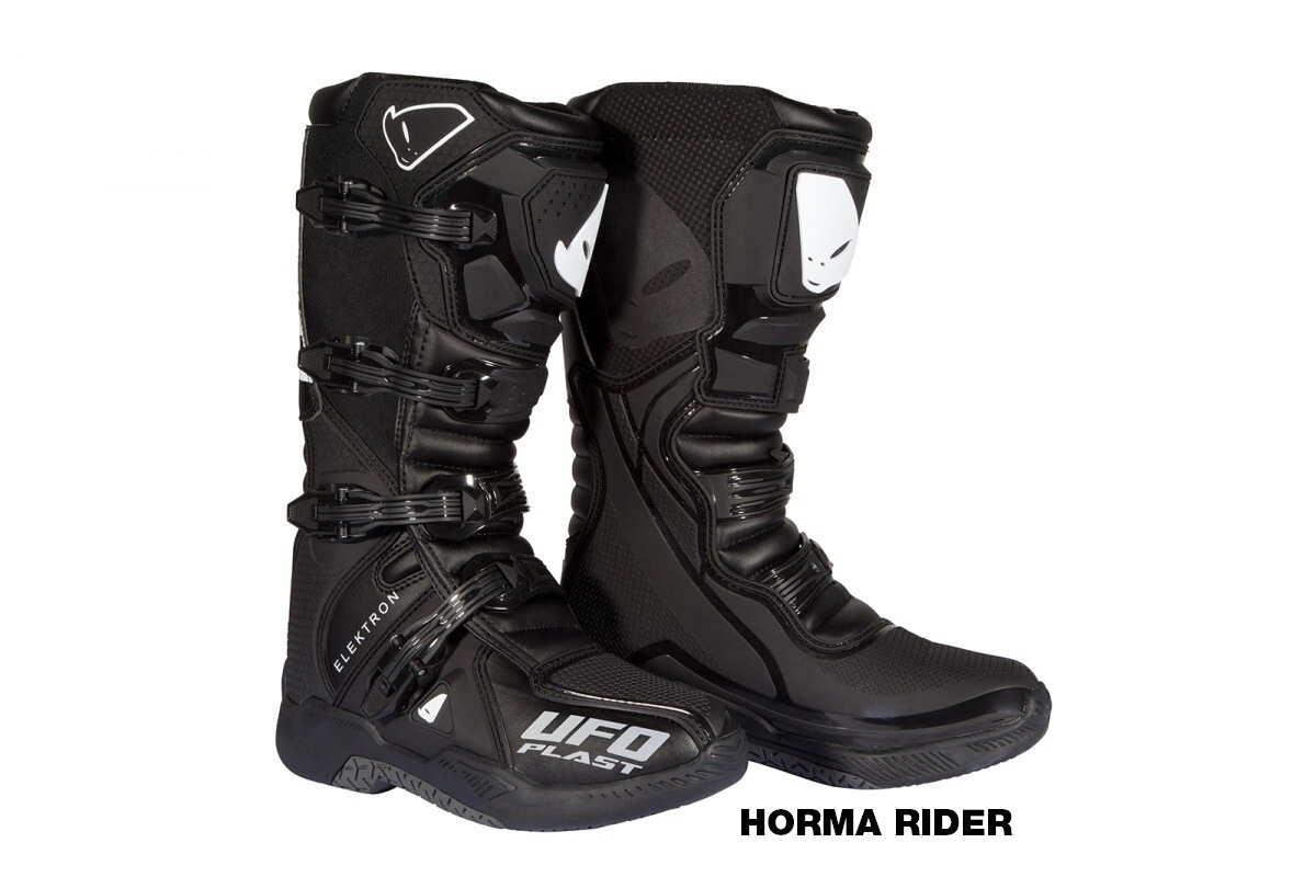 UFO Plast Botas Motocross Enduro Elektron MX negro talle 43