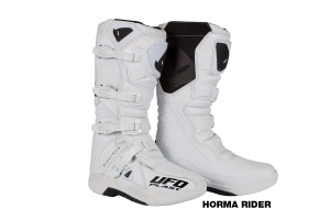 UFO Plast Botas Motocross Enduro Elektron MX blanco talle 43