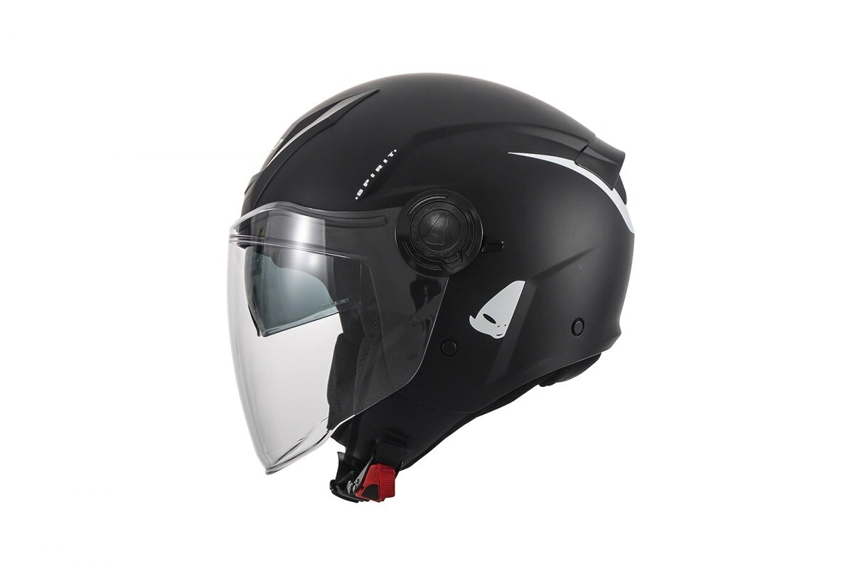 UFO Plast Casco Jet Abierto Spirit Jet negro talle M