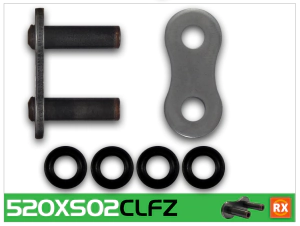 RK Eslab�n Uni�n Cadena Moto 525 XSO para remachar