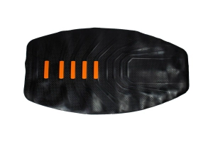 AMX Funda Asiento Moto PRO Grip negro naranja