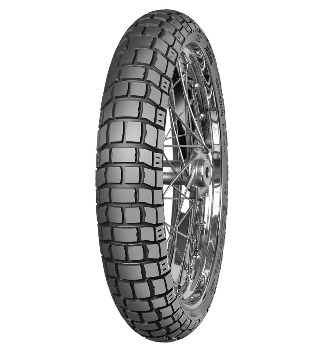 Mitas Cubierta Moto Trail Enduro Adventure 120/70-19 60W ADV 70/30