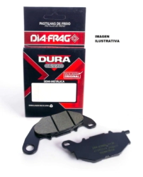 Diafrag Pastillas Freno Moto del. Bajaj KTM Royal Enfield Dura Tech Fa181
