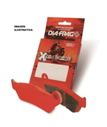 Diafrag Pastillas Freno Moto del. CR KX DR/RM WR/YZ RR EMC Xtrail Ceramic FA185