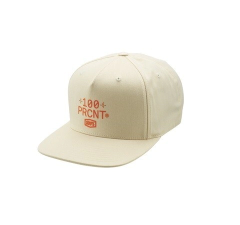 100% Gorra PRCNT crema
