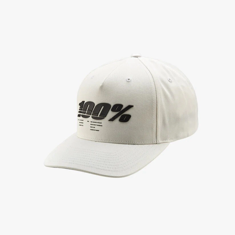 100% Gorra Staunch blanco