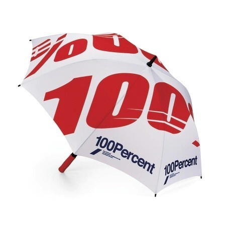 100% Paraguas Strike Umbrella Motocross blanco