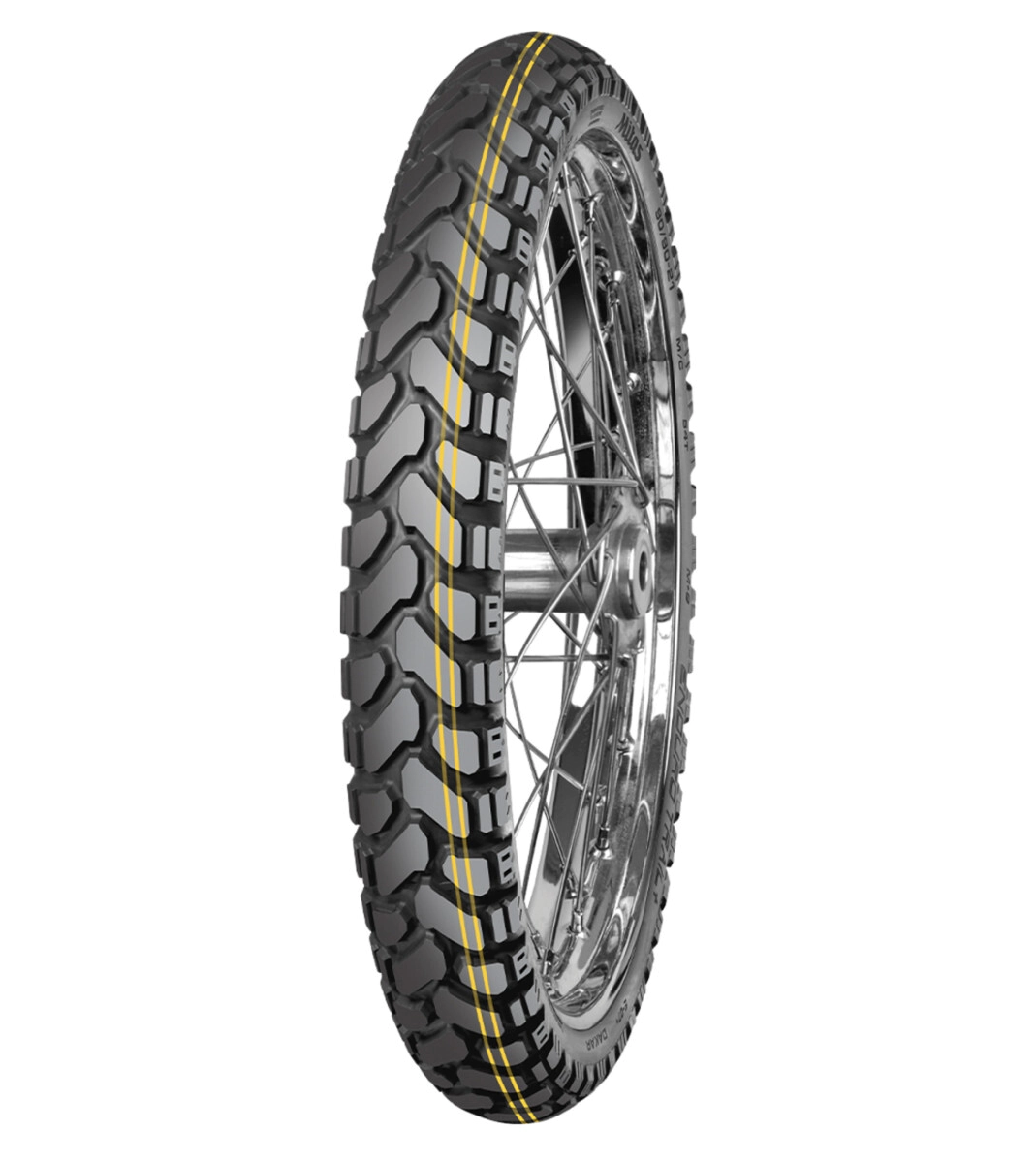 Mitas Cubierta Moto Trail Enduro Adventure 90/90B-21 54H + Dakar 60/40 TL/TT