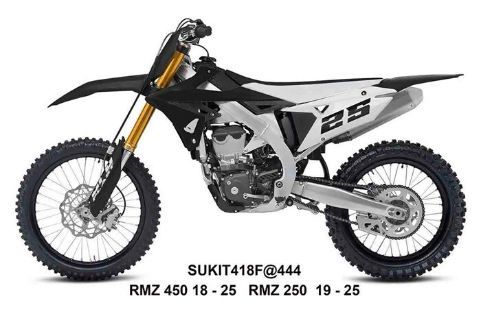 UFO Plast Kit Pl�sticos Moto Suzuki RMZ 250 19-25 450 18-25