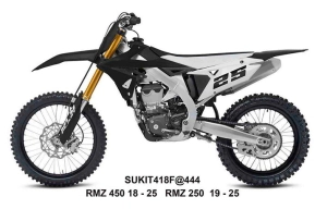 UFO Plast Kit Pl�sticos Moto Suzuki RMZ 250 19-25 450 18-25