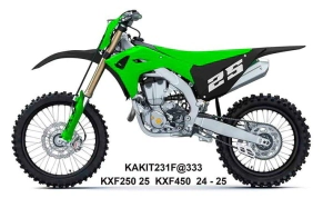 UFO Plast Kit Pl�sticos Moto Kawasaki KXF 250 2025 450 2024-2025 OEM
