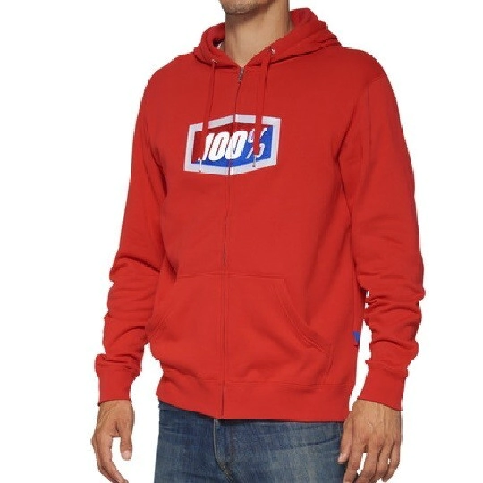 100% Campera con Official rojo talle M